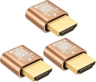 New 4K HDR HDMI Dummy Plug,4K@60Hz、1440P@120/144Hz、1080P@120/144/240Hz，edid Emulator Virtual Display