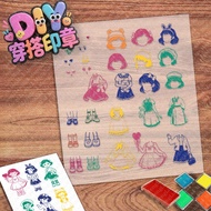 Diy Wear Stamp Children Stamp Game Princess Dress Up Stamp