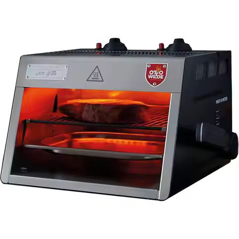 Infrared Steak Grill, 1500° in 3 Mins, Integrated Design, 100% Stainless Steel