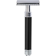 [sgstock] Edwin Jagger Double Edge Safety Razor - [Ebony] [Regular Handle]