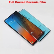 Full Coverage Ceramic Tempered Glass Film Samsung Galaxy S8+ S9+ S10+ Note 10+ S8 S9 S10 Note 8 9 10