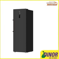 Haier 168L 1 Door Frost Free Upright Freezer HUR-181NE (Black)