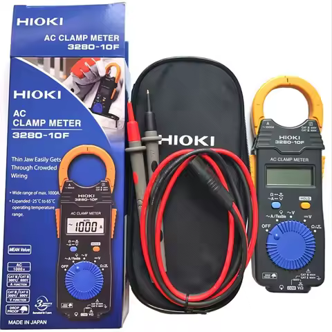[100% New] Hioki 3280-10F AC Current Digital Clamp Meter with Broad Operating Temperature Range
