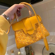 1: 1 Original Label Real Shot, Go Mini Tribute Bag Wooden Handle Go Bag Go Handbag Go Soft Bag Type,