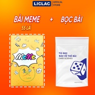 Bộ bài Meme hài hước boardgame học đường chơi cùng bạn bè và gia đình Mêm tấu hài giải trí nhóm bạn