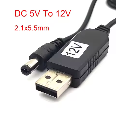 DC 5V To 9V/12V Step UP Module USB Converter Adapter Cable USB Power Boost Line