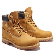 【Timberland 】男款小麥黃經典防水6吋靴-9.5