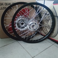 VELG MOTOR HONDA REVO ABSOLUTE/REVO FIT FI/UKURAN 17X140 RATA SEPASANG/MEREK V ROSSI ORIGINAL SEPASA