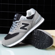 New Balance Men's Shoes Wear-Resistant Casual Shoes Breathable Sports Shoes 574 Trendy Student Coupl