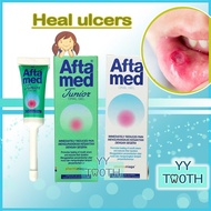 J14I Aftamed gel oral gel ulcer mouth gel ulcer mulut ubat ulser 8ml Exp11/2026