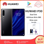 Huawei P30สมาร์ทโฟน8GB แรม + 128/256GB ROM Android 9.0 6.1 Dual Sim NFC Kirin 980 3650โทรศัพท์มือถือ MAh