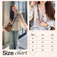 CHOE PAN งานตัดสวยๆจากทางแบรนด์ค่า เสื้อแขนยาวสุดชิล ทรงโอเว่อร์ไซส์ CARDIGAN_NISTA