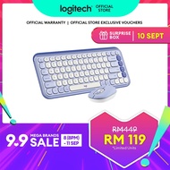 Logitech POP ICON COMBO Bluetooth keyboard and mouse combo comfortable typing programmable keys and 