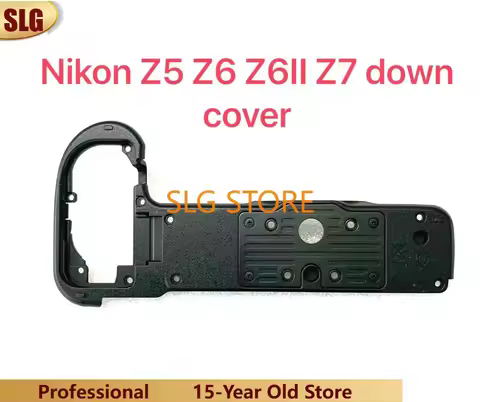 Original Bottom Case Cover Bare shell with bottom rubber For Nikon Z5 Z6 Z6II Z7 Z7II Camera Repair 