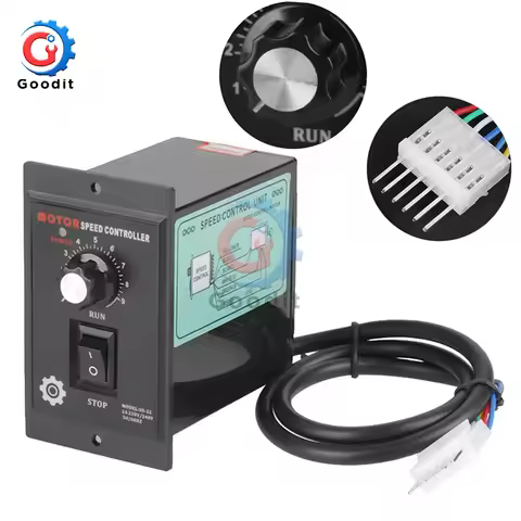 AC 220V Motor Speed Controller 400W Motor wide Speed Regulator Controller Pinpoint Forward Backward 