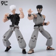 ​9L3D Lucky13 Gojo Sukuna Jujutsu Fushiguro Toji Gojo Satoru Action Figure Dummy13 T13 Multi-Jointed