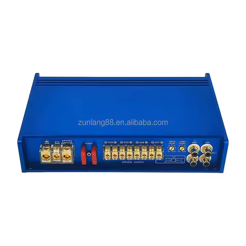 4 Channel 200W*2CH Car Audio Amplifier MONOBlock RMS 200W*4CH Amp 4 Channel AB Car Subwoofer Amplifi