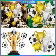zzz Football Themed Party Balloon Aluminum Foil Balloon Set For Soccer Event