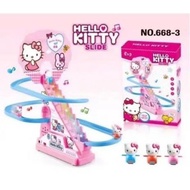 Hello Kitty slide track toy Hello Kitty track race