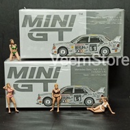 Die Cast 1:64 Mercedes Benz 1992 DTM Zolder Evo II 190E Berlin Dekra 5 MGT.196