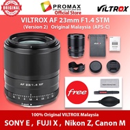 CHEAPEST Viltrox AF 23mm f1.4 Compact FUJIFILM X CANON EOS M SONY E  Nikon Z mount Auto Focus APS-C 