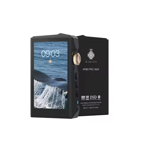 HIDIZS AP80 PRO MAX All-in-One Streaming HIFI Music MP3 Player Hi-Res Audio Bluetooth 5.1 Dual ES921