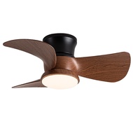 HAISHI1 Fan With Light Bedroom Inverter With LED Ceiling Fan Light Simple DC Power Saving Ceiling Fan Lights (MZ)