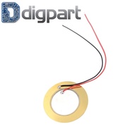 Piezo Elements 35mm Disc Drum Trigger Sensor Sonar + Kabel Tembaga