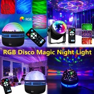 Christmas Light LED Ambient Lamp Aurora Projector USB Light Disco Starry Lamp for Room Galaxy