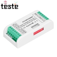 Controller, 3 Channels Plastic Material LED Decoder Controller, Durable 9‑24V DC LED Strip Controlle