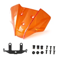สำหรับ KTM DUKE 790 2018-2024กระจกหน้ารถดยุค890 2021-2022อุปกรณ์กระจกบังลมด้านหน้า