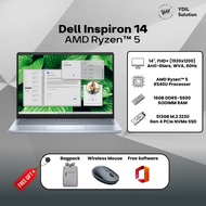 (AS NEW) Dell Inspiron 14 5445-R5165SG-W11 14" FHD+ Laptop Blue ( R5-8540U, 16GB, 512GB SSD, ATI, W1