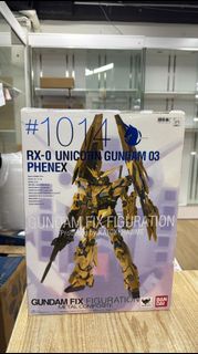 (N)開封品 2 Bandai Gundam Fix Figuration Metal Composite GFFMC 1014 RX-0 Unicorn Gundam 03 Phenex 高達 獨角