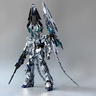 【 Ready Stock 】DaBan 6642L/6642S MG 1/100 Unicorn Phenex Narrative Silver&Gold Coating<大班MG菲尼克斯NT电镀版