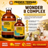 wonder B COMPLEX 100 ML & 50ML - Animal Vitamin B COMPLEX Increases Appetite & Livestock Health