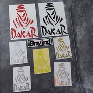 DAKAR STICKER CAR MOTORCYCLE CUTTING STICKER