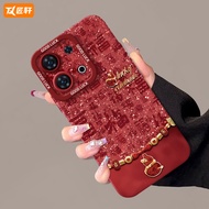 oppo reno 12 pro 5g casing oppo reno 11f 5g casing Fu Character Good Luck Gourd Suitable for oppoRen