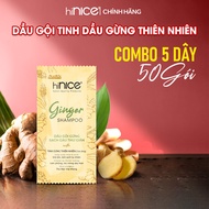 Dây Dầu Gội Tinh Dầu Gừng Thiên Nhiên hiNICE Ginger Shampoo Hỗ Trợ Giữ Ẩm Sạch Gàu Da Đầu