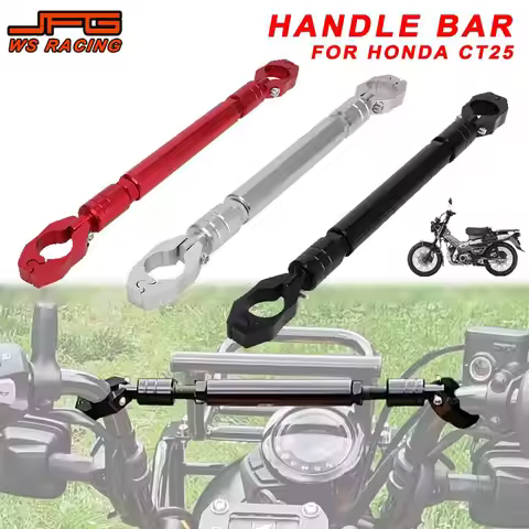 For CT 125 Balance Bar Motorcycles Accessories Handlebar Crossbar Levers Phone Holder For Honda CT12