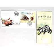 Pos Malaysia Setem / Stamp Set - Protected Mammals Series 3 (2005),