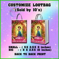 >Encanto Mirabel Theme Lootbag / Paper Bag (sold by 10's)