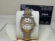 Rolex Datejust  31mm 金鋼電腦面石字 68273