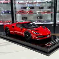 Vip Model 1:18 Ferrari Novitec N-Largo 296 GTB Vehicle Model Car Collection Worldwide Limited Editio