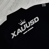 Polo Shirt Glitter XAUUSD ORIGINAL HERACLE M~3XL unisex S-3XL