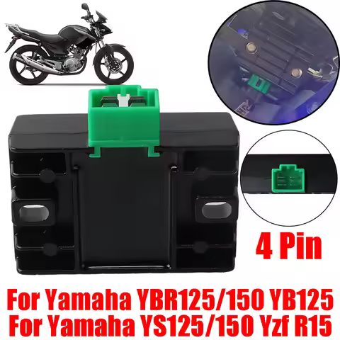 For YAMAHA YBR125 YBR150 YB125 YS 125 150 YBR 125 YB 125 Yzf R15 Motorcycle Accessories 4 Pin Voltag