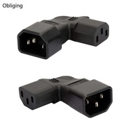BLING IEC320 C14 3-pole Power Converter Connector to Female IEC320 C13 C7 C5 Socket