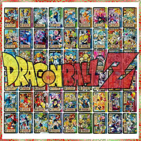 Collectibles Card DIY ACG Dragon Ball Japanese Anime Games Toys Festivals Birthday Gifts Bideru Vide