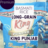 [Fast Delivery] King Punjab Basmati Rice (25kg) | LONG GRAIN 1121