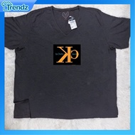 Ready Stock🚀Trendz Men T-shirt CK Baju Lengan Pendek Lelaki Cotton Top Round Neck Short Sleeve Loose