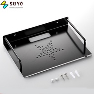 SUYO Router Rack, Easy to Use Metal Router Shelf, Practical Multipurpose Wall Mount Projector Shelf Living Room Bedroom